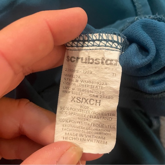Scrubstar‎ Deep Slate Scrub Set Women’s Size XS - Picture 7 of 10